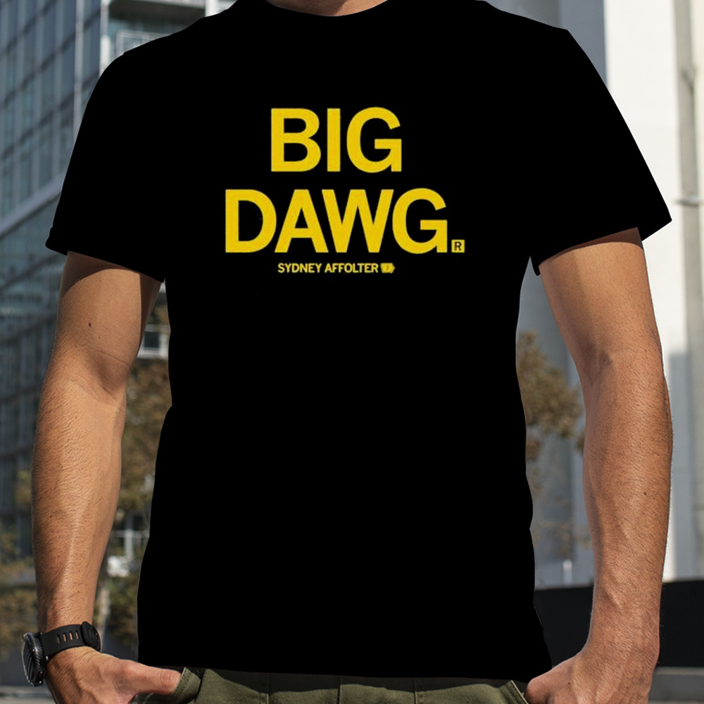 Iowa WBB Big Dawg Sydney Affolter shirt