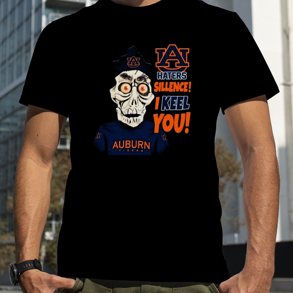 Jeff Dunham Auburn Tigers Haters Silence! I Keel You shirt