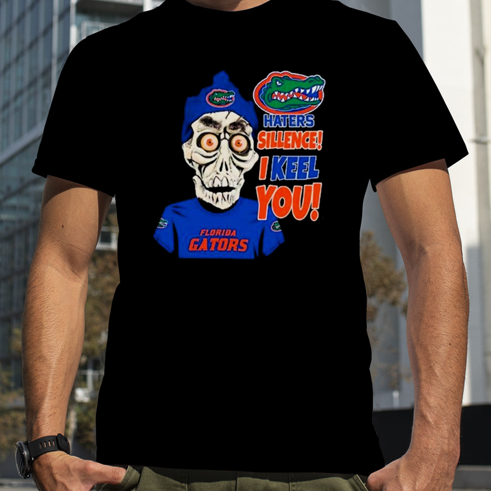 Jeff Dunham Florida Gators Haters Silence! I Keel You shirt