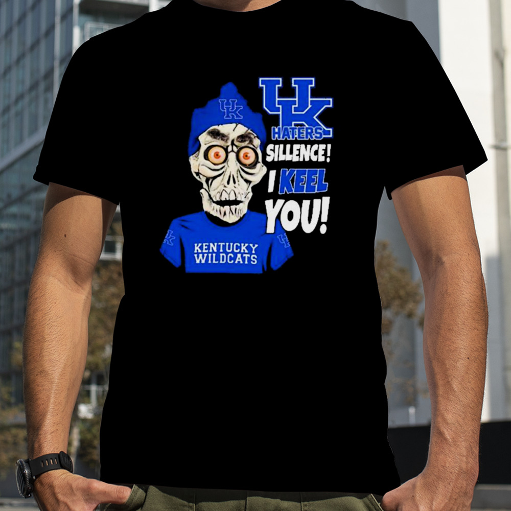 Jeff Dunham Kentucky Wildcats Haters Silence! I Keel You shirt