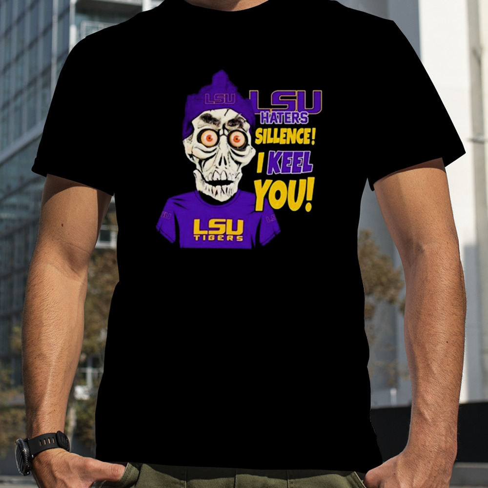 Jeff Dunham LSU Tigers Haters Silence shirt