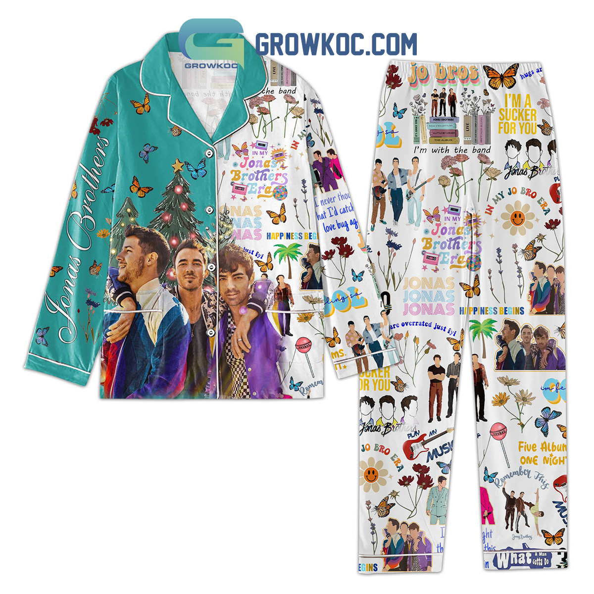 Jonas Brothers In My Jo Bro Era Pajamas Set