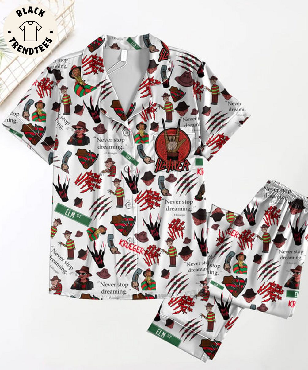 Lasher Krueger Never Stop Dreaming Design Pijamas Set