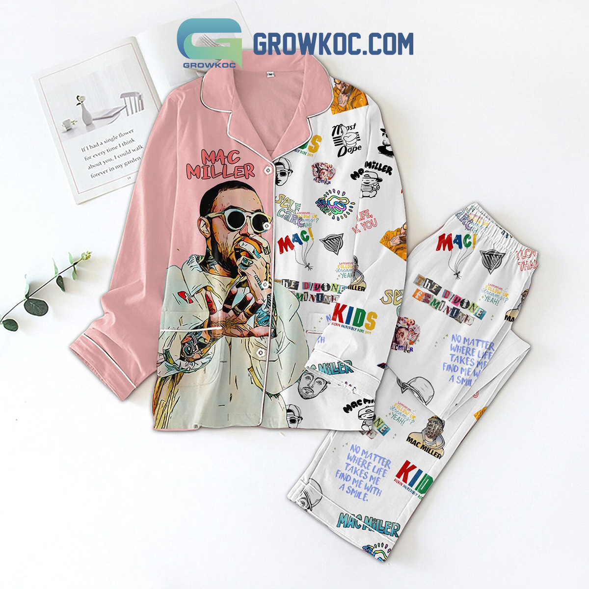 Mac Miller The Divine Feminine Pajamas Set