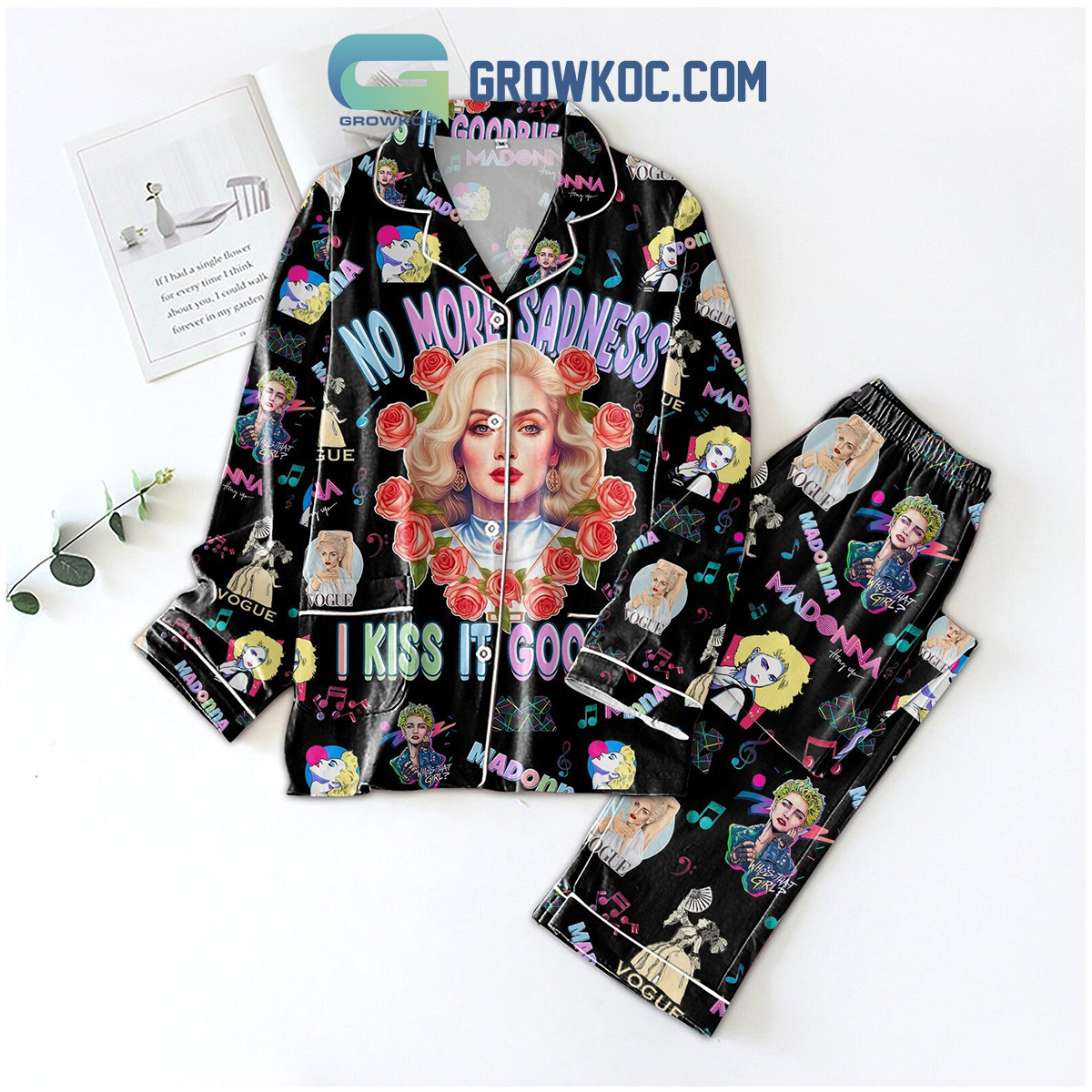 Madonna Vogue New Style Pajamas Set