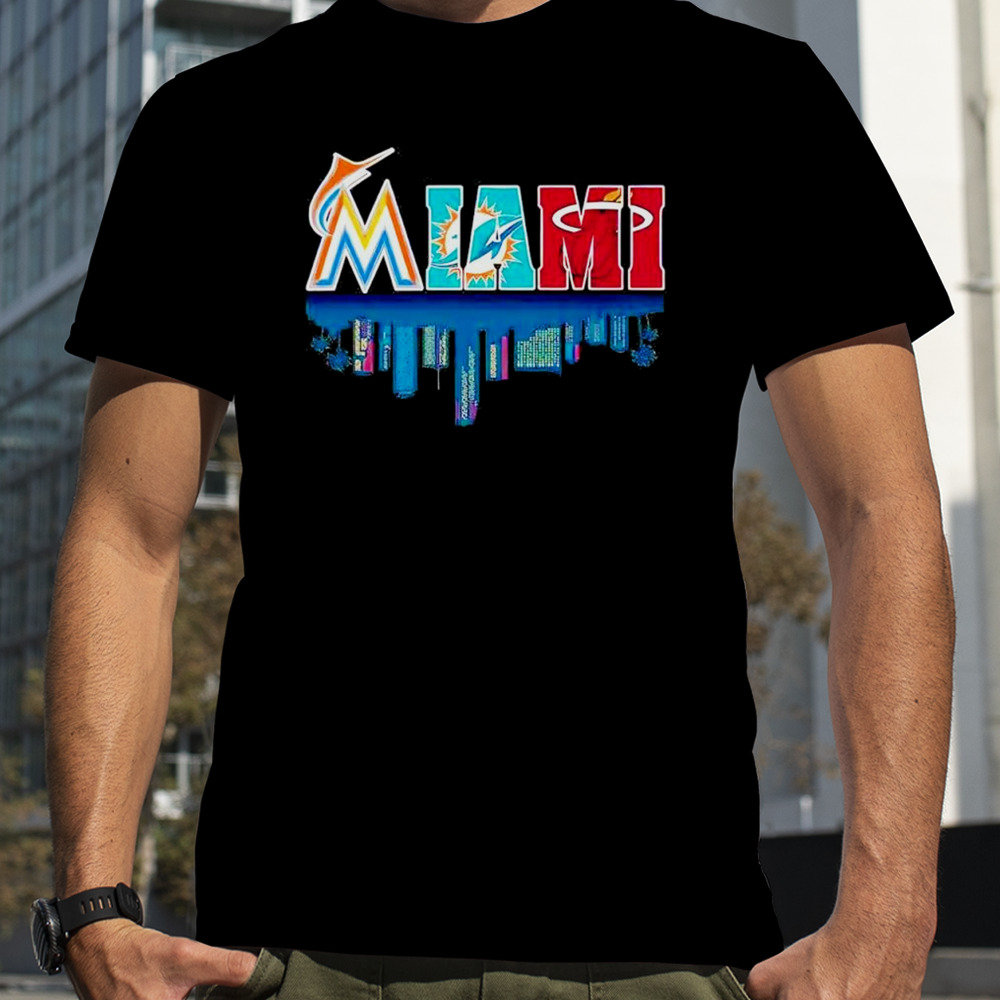 Miami Miami Marlins Baseball Team Logo shirt