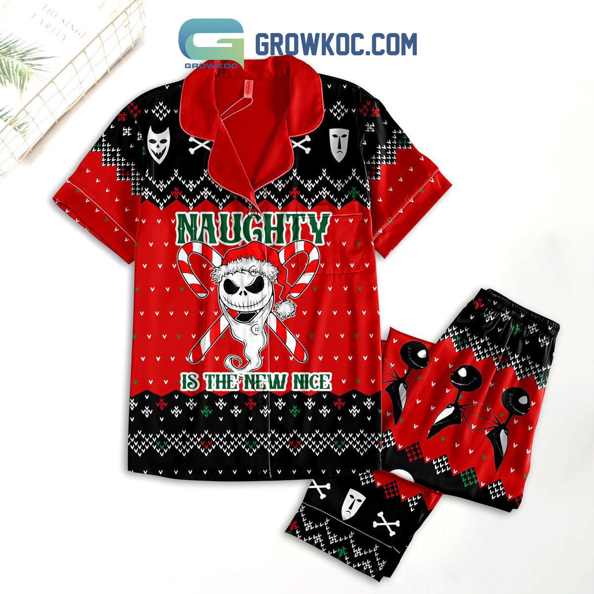 Naughty Is The New Nice Pajamas Set