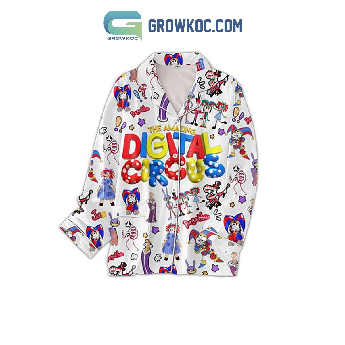 The Amazing Digital Circus Pajamas Set