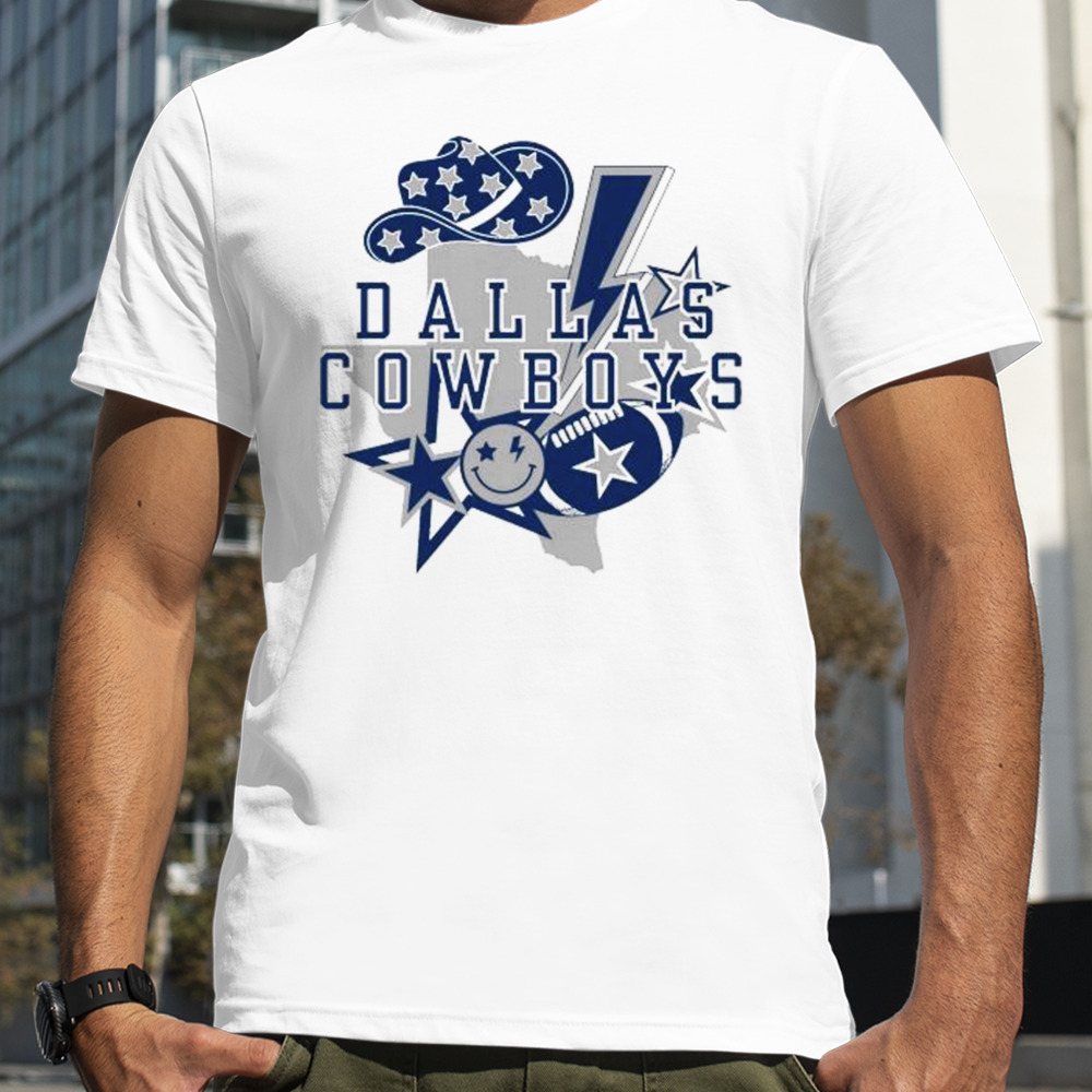 Glorious Dallas Cowboys Star Lighting Hat Football shirt