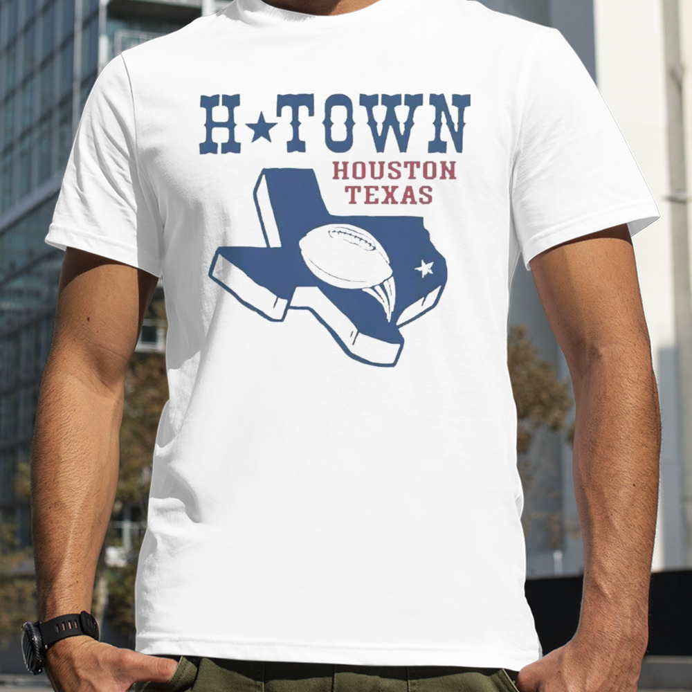 H-Town Houston Texas map shirt