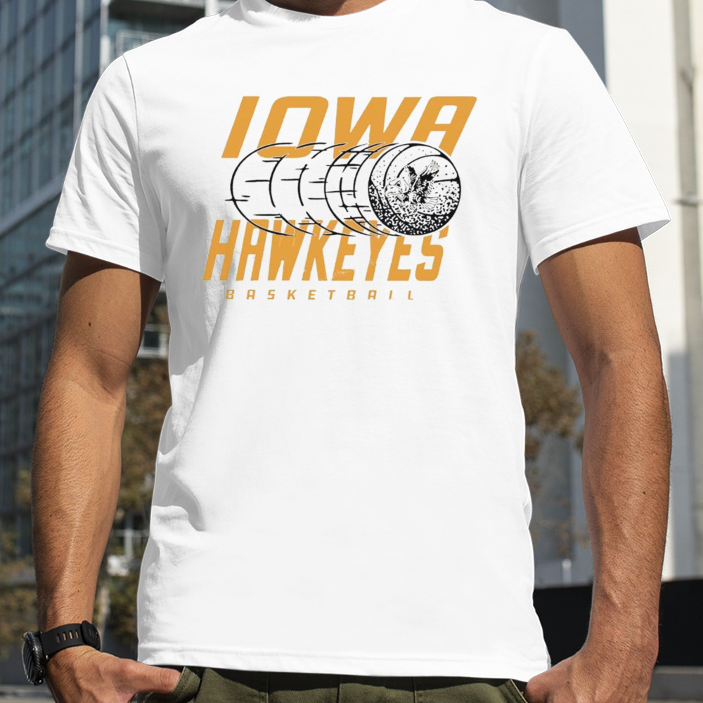 Iowa Hawkeyes basketball logo shirt