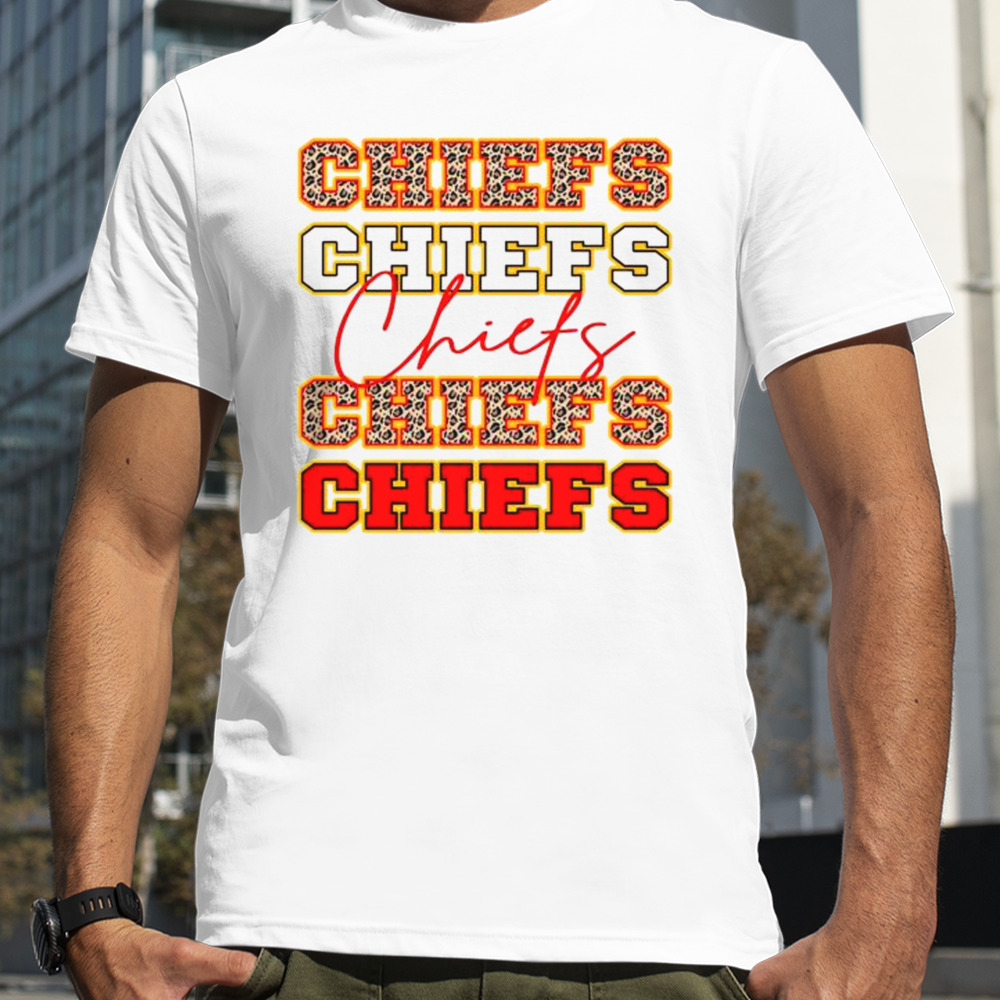 Kansas City Chiefs Football Chiefs Leopard Chiefs Teams shirt