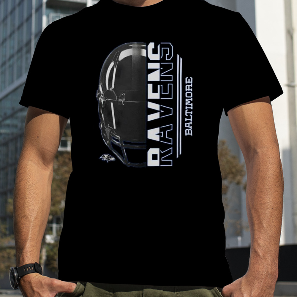 Baltimore Ravens Starter Half Helmet Logo 2024 T-Shirt