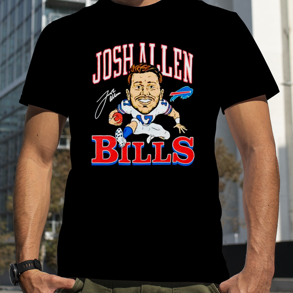 Buffalo Bills Josh Allen signature shirt