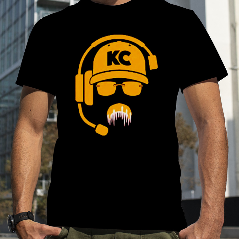 Coach Icicle Mustache Kansas City football shirt