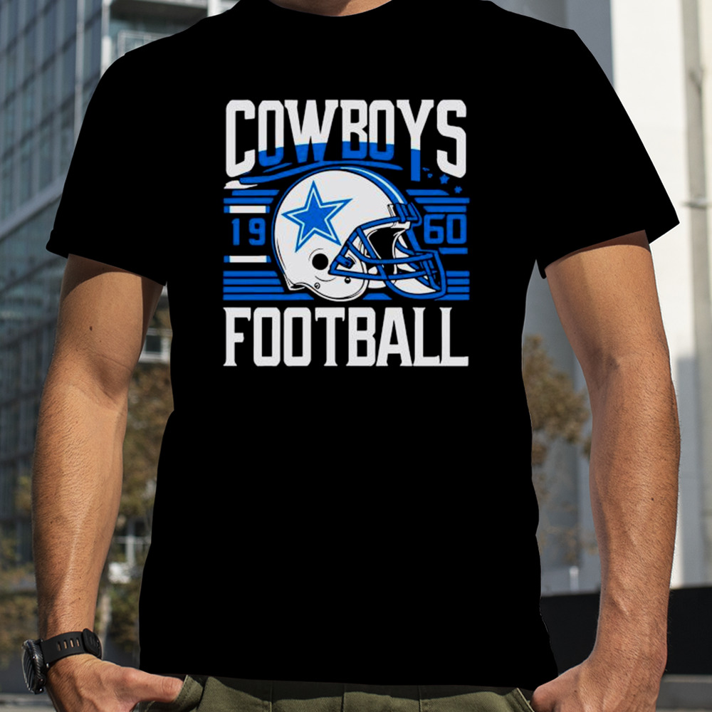 Cowboys Football Helmet Since 1960 retro shirt