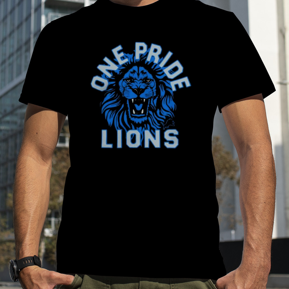 Detroit Lions Football One Pride 2024 T-Shirts