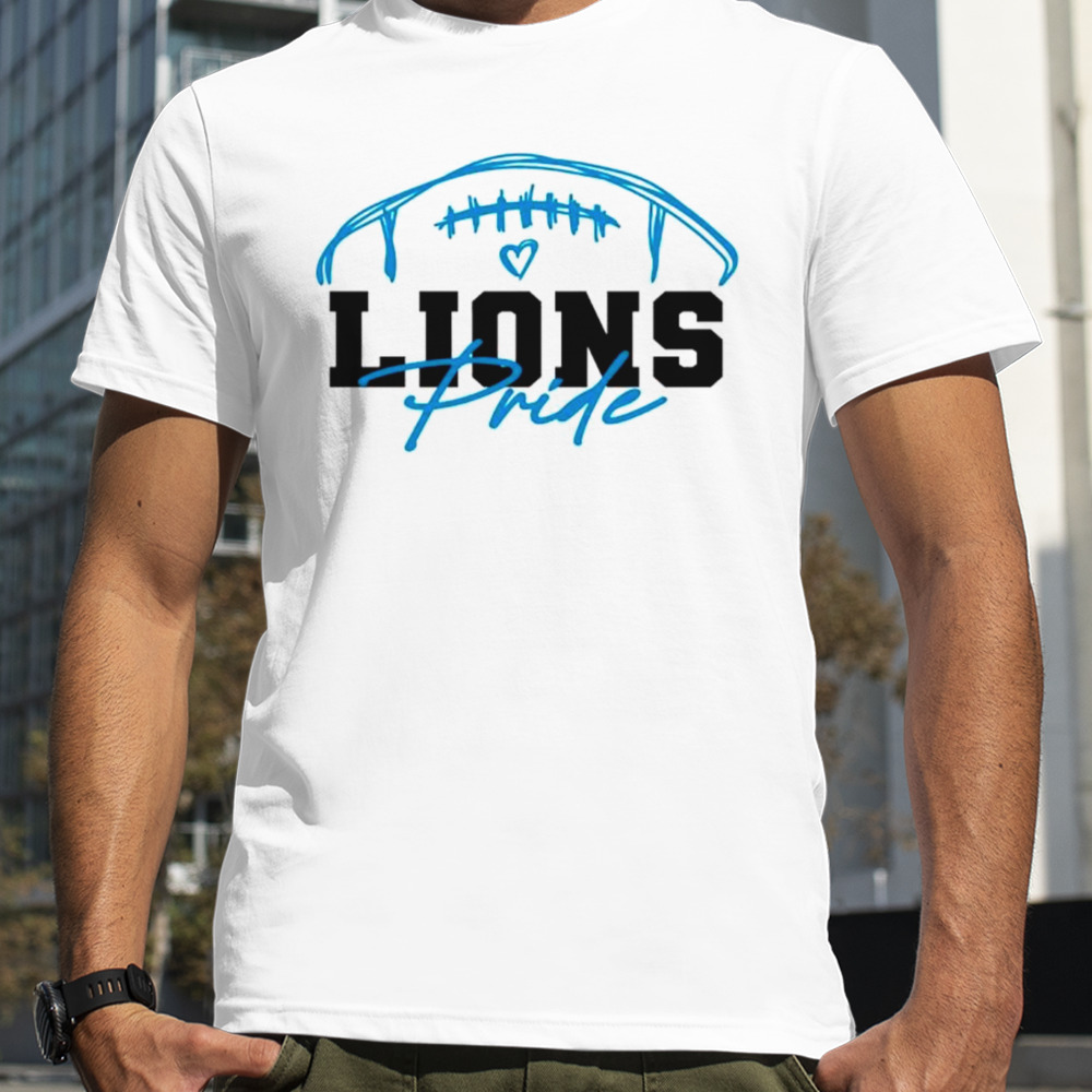 Detroit Lions pride football shirt