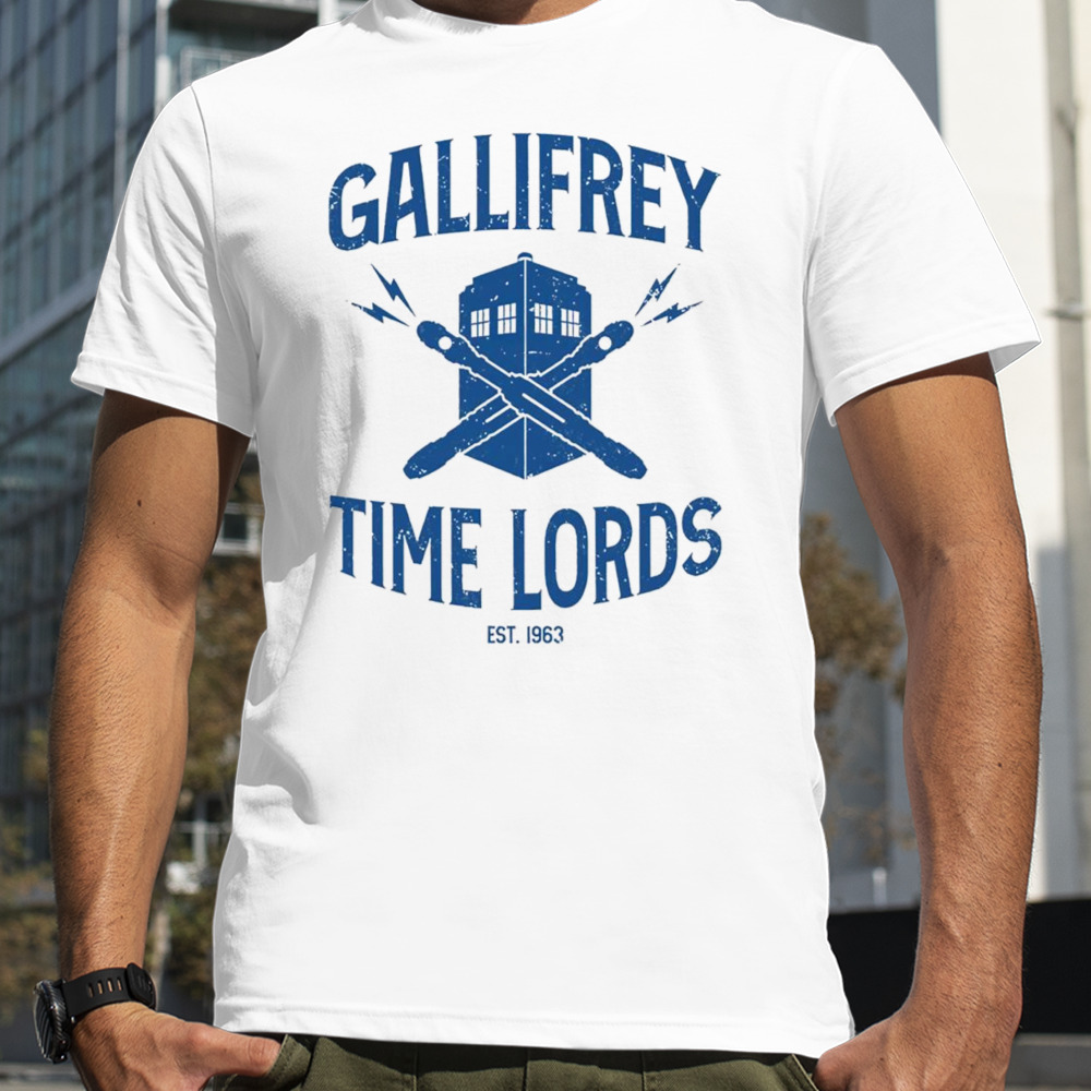 Doctor Who Gallifrey Time Lords est 1963 shirt