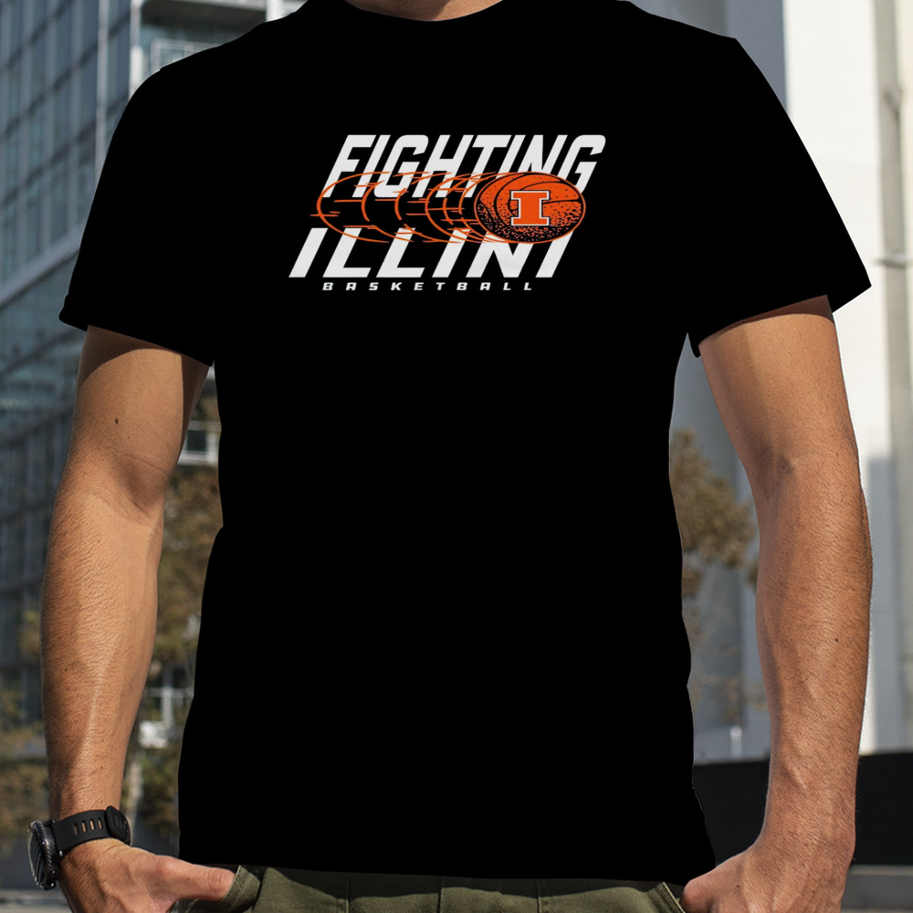 Illinois Fighting Illini basketball logo shirt