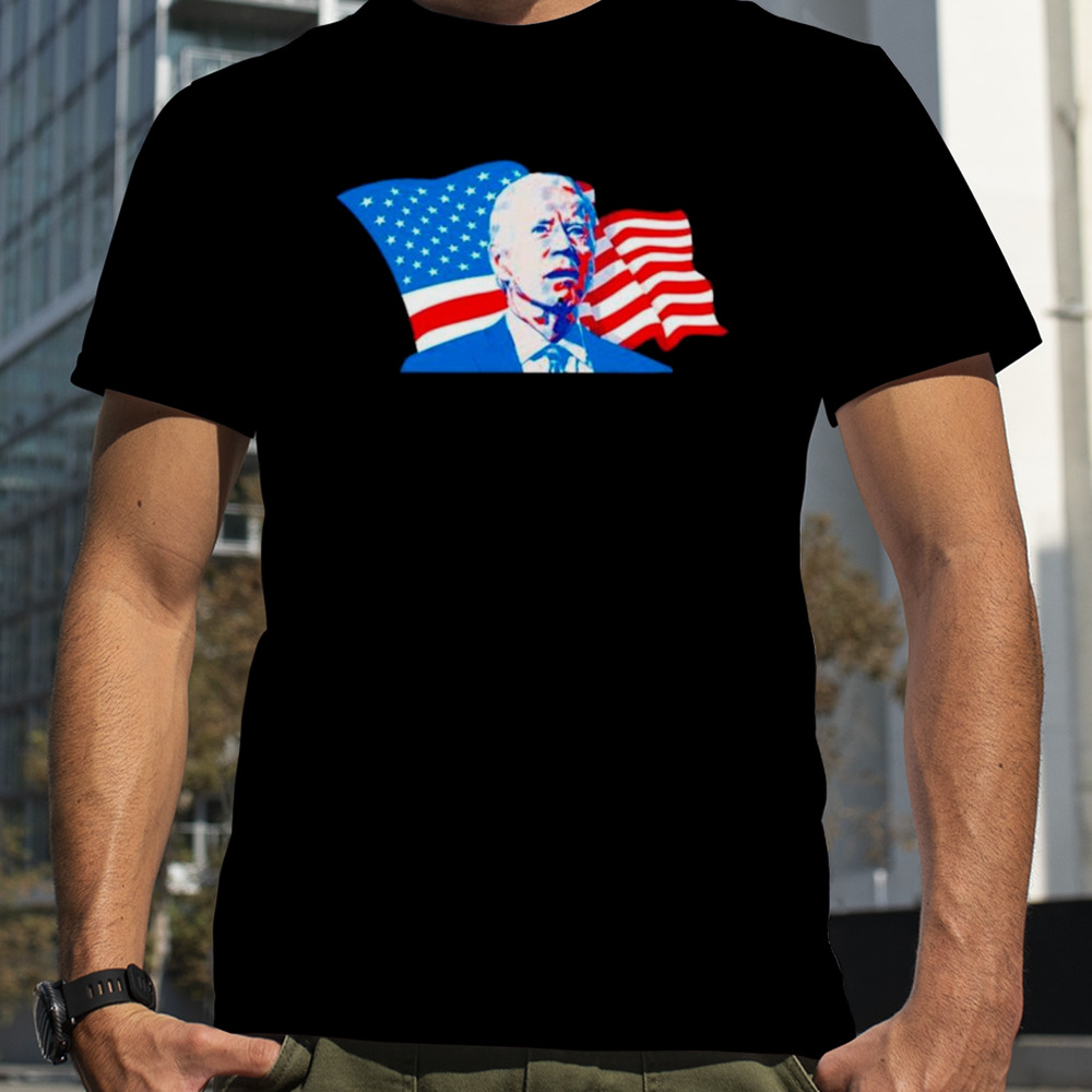 Joe Biden steve will do it with flag shirt