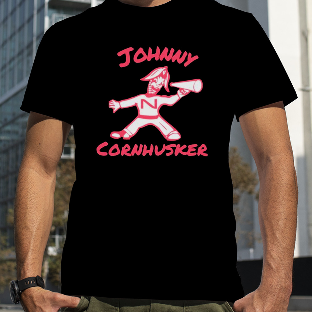 Johnny Cornhusker logo shirt