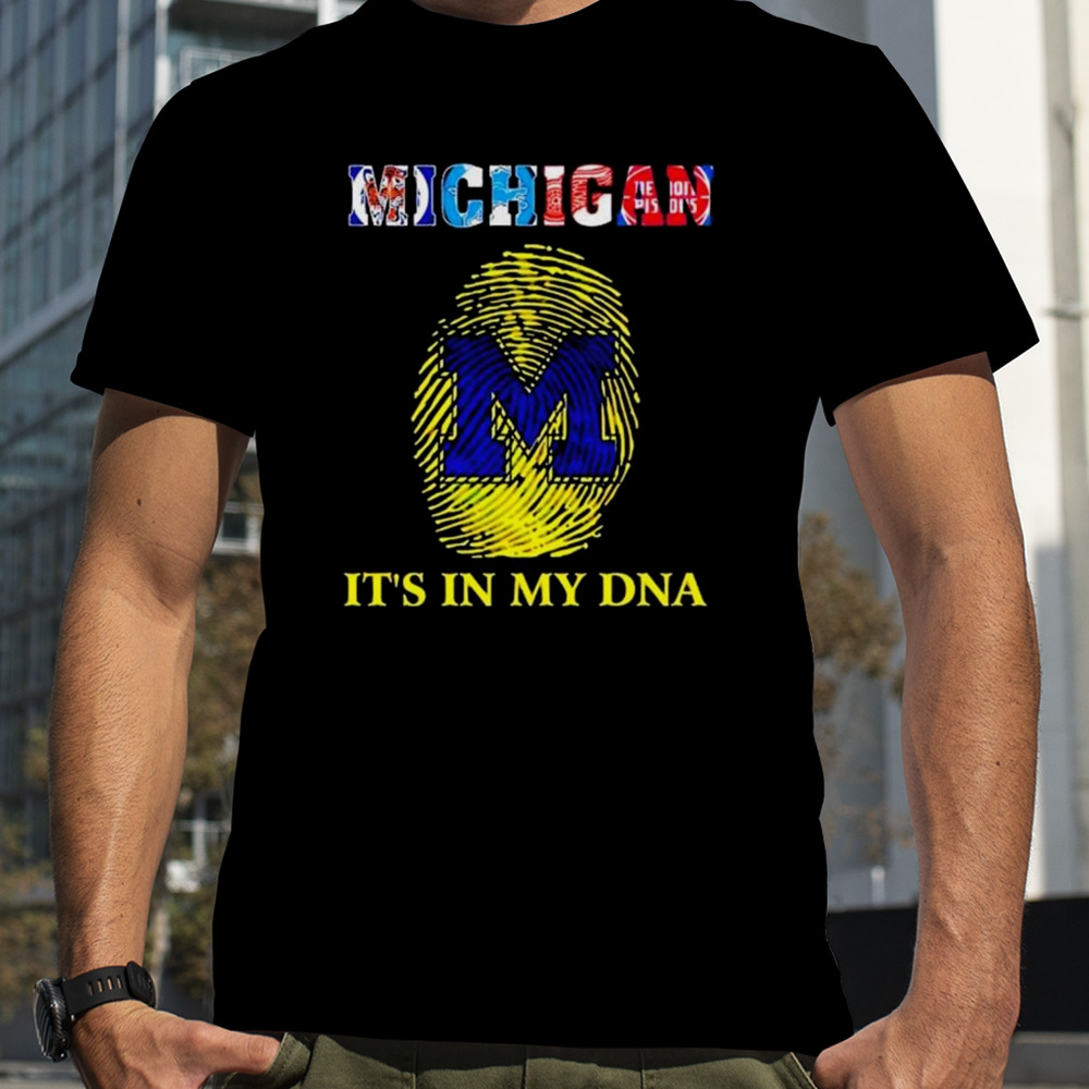 Michigan City Team Sports Logo It’s In My DNA 2024 T-shirt