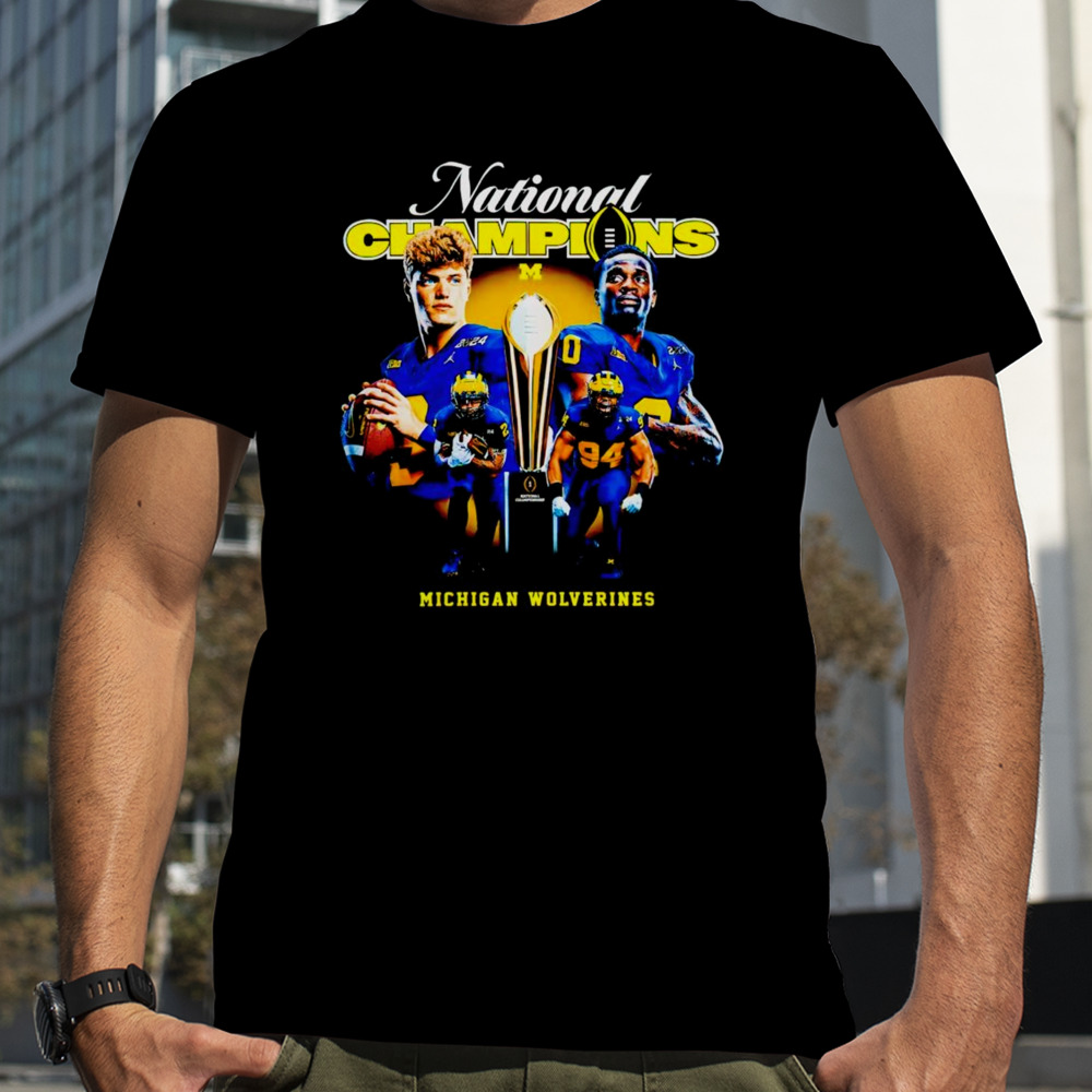 Michigan Wolverines and Jordan National Champions 2024 shirt