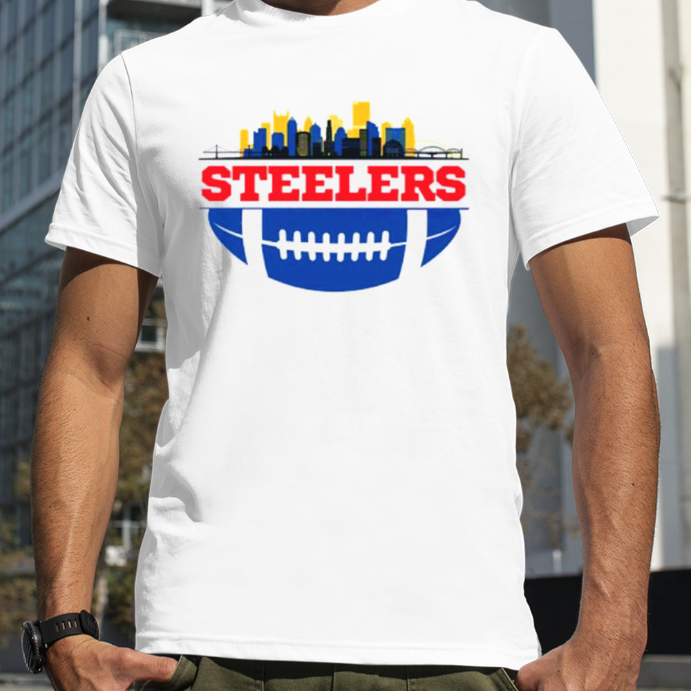 NFL Pittsburgh Steelers football skyline shirt