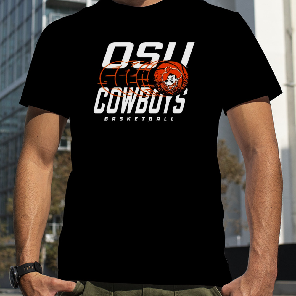 Oklahoma State Cowboys basketball logo shirt