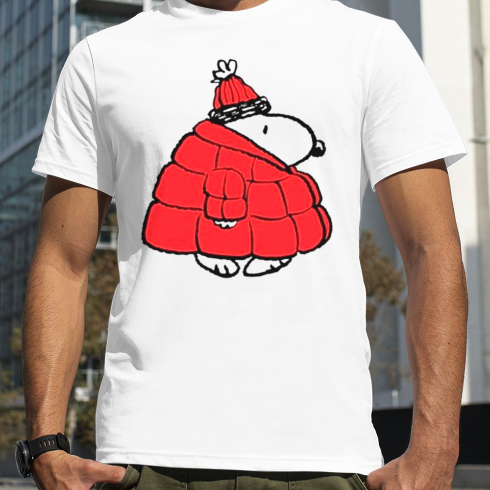 Snoopy Winter Puffy shirt