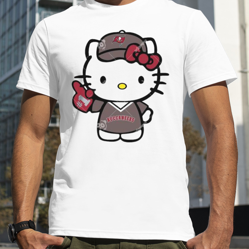 Tampa Bay Buccaneers Baseball Number 1 Hello Kitty shirt