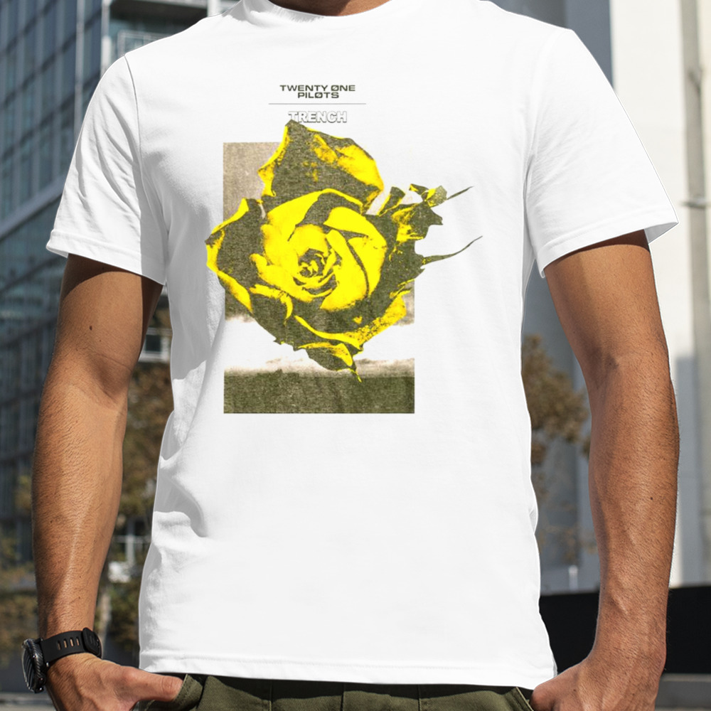 Twenty one pilots yellow flower shirt