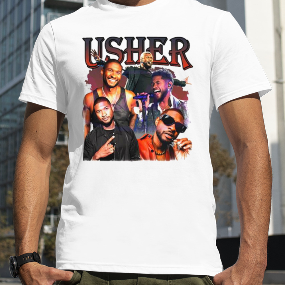 Usher singer music tour shirt