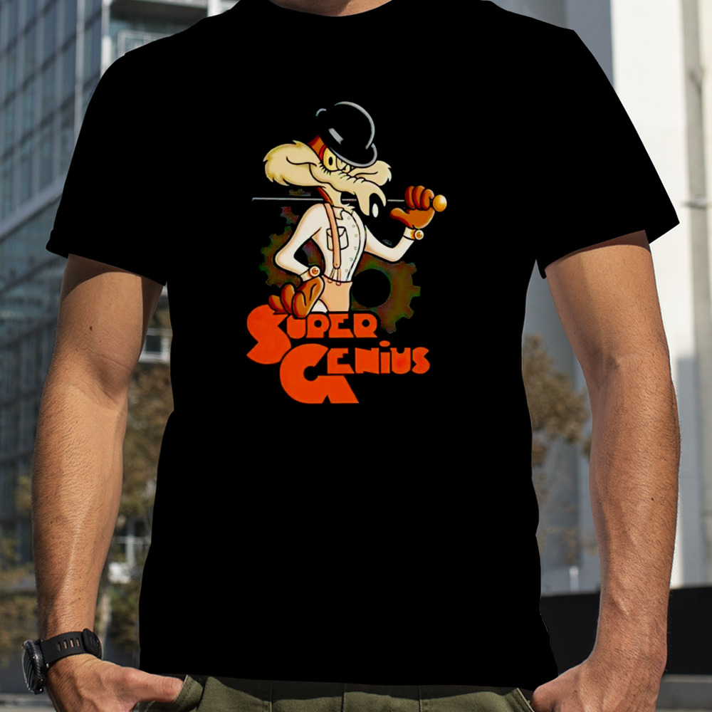 A Clockwork Super Genius shirt