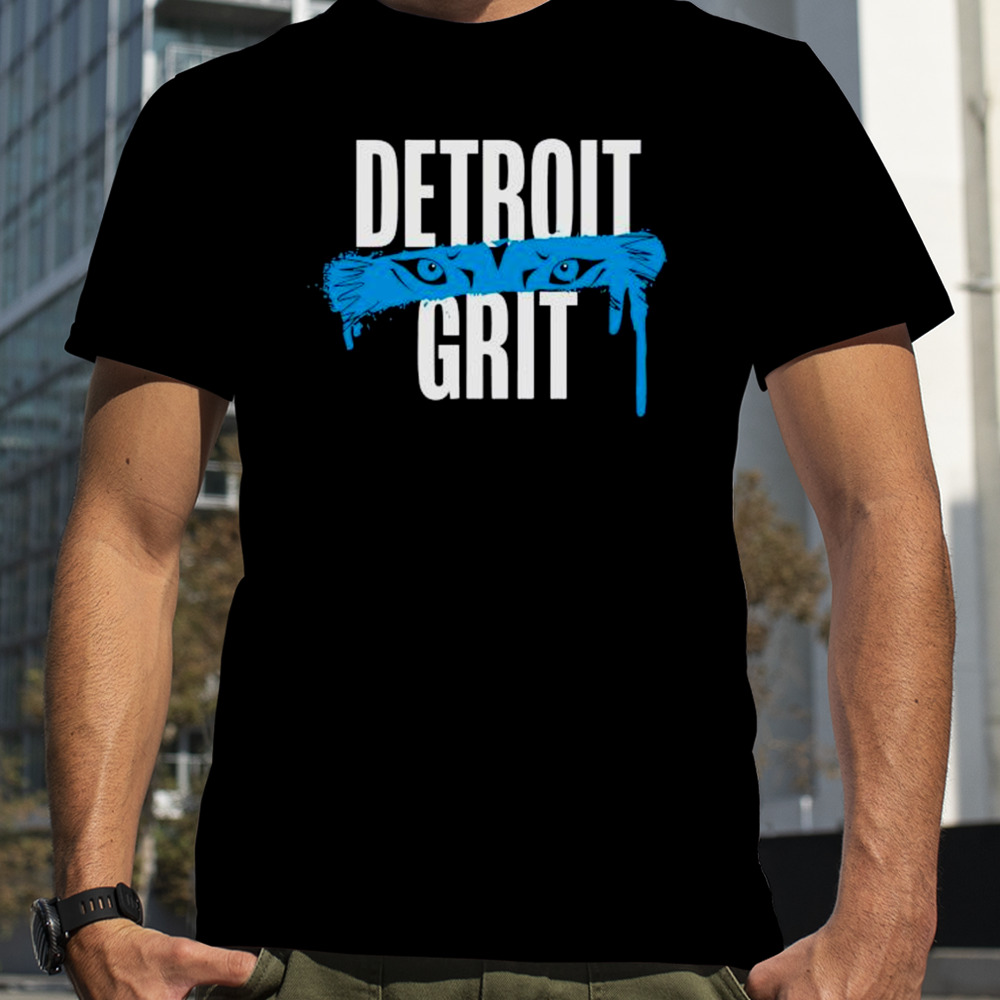 Detroit Grit Eyes Cool Lions Football shirt