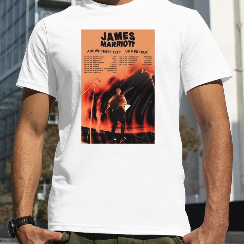 James Marriott Awty Are We There Yet UK & EU 2024 Tour Shirt