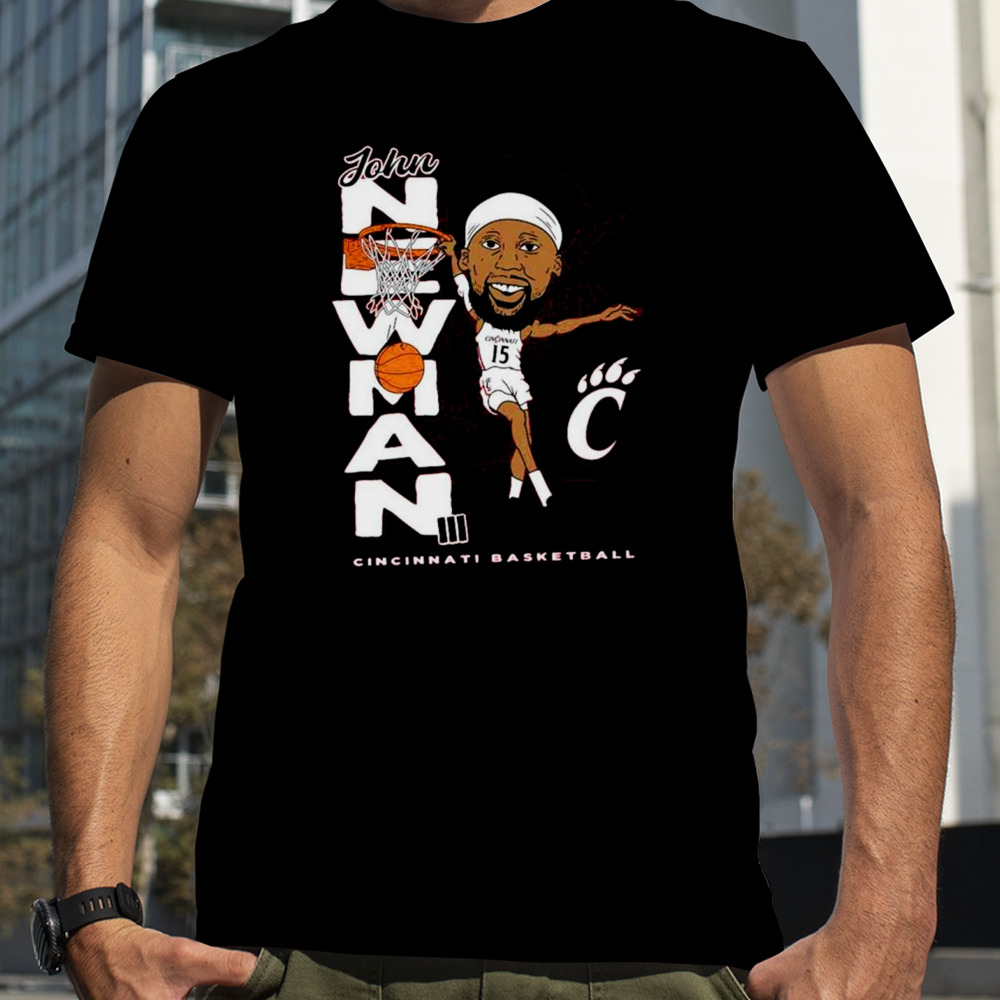 John Newman Cincinnati basketball shirt