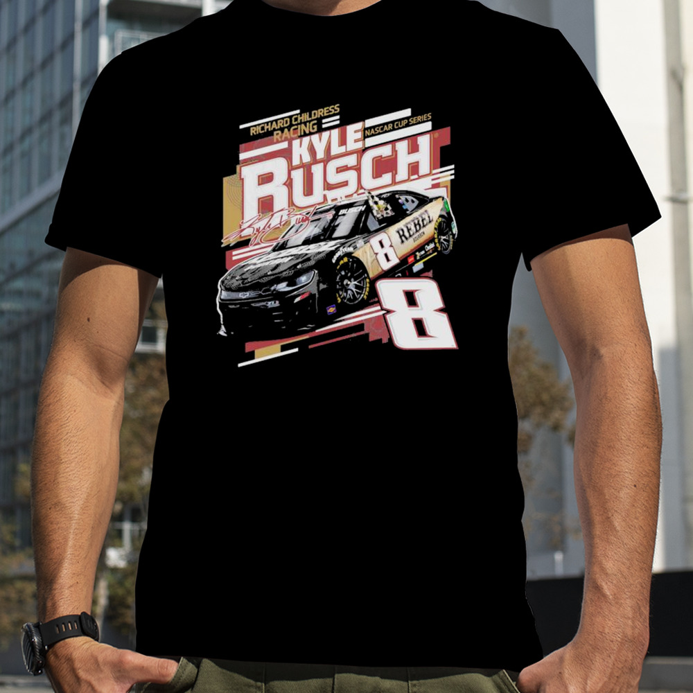 Kyle Busch Richard Childress Racing Team Collection Rebel Bourbon Draft T-Shirt