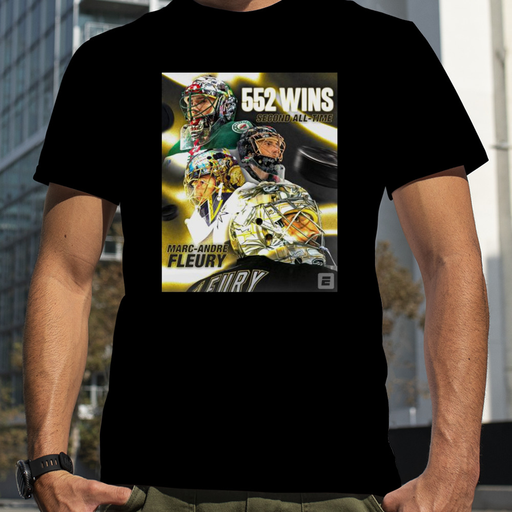 Marc-Andre Fleury 522 Wins Second All Time Shirt