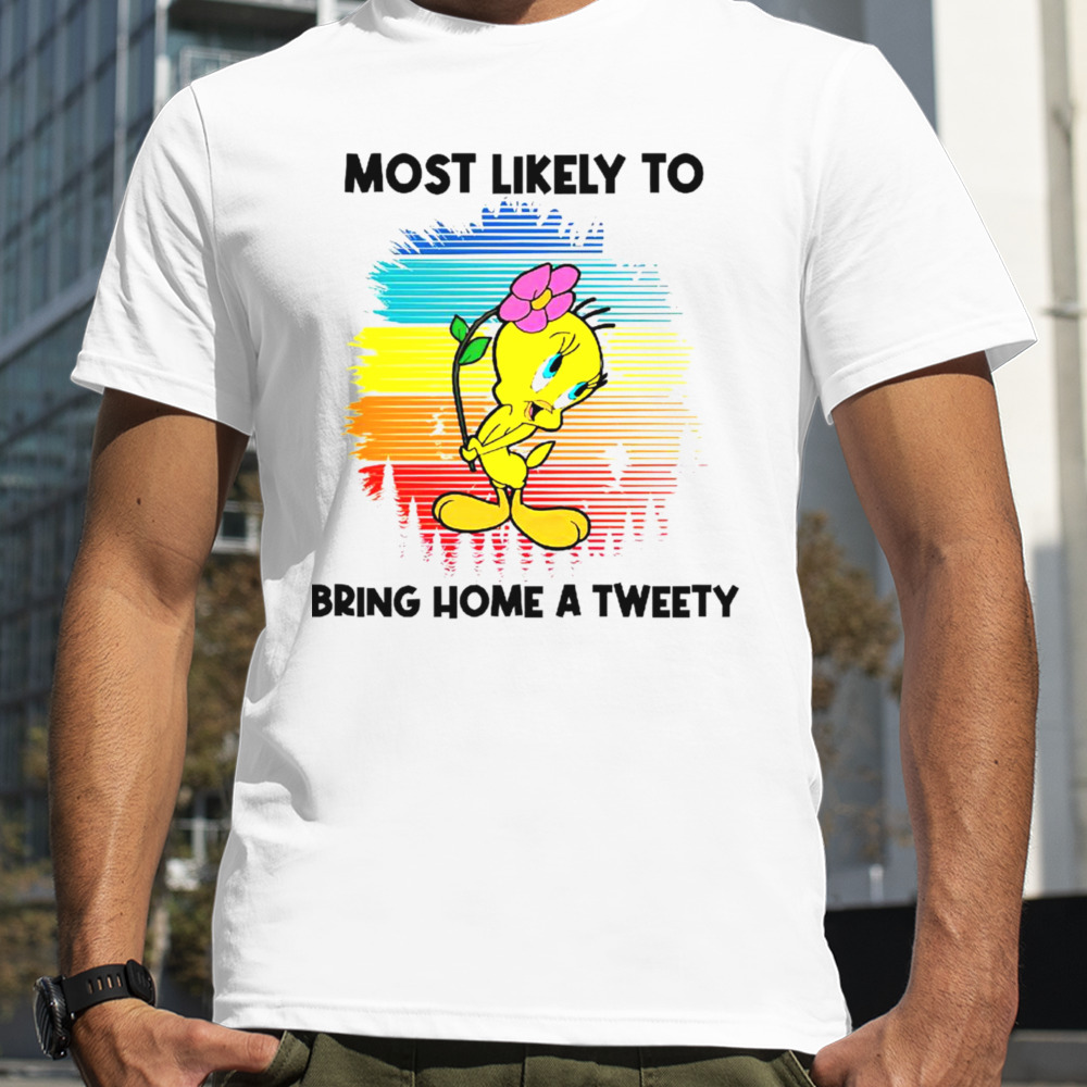 Most likely to bring home a tweety shirt