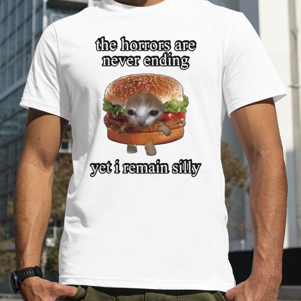 The Horrors Are Never Ending Cringey T-shirt