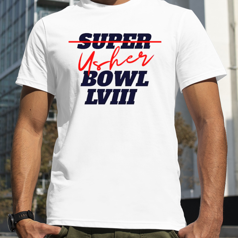 Usher Bowl LVIII Halftime Show shirt