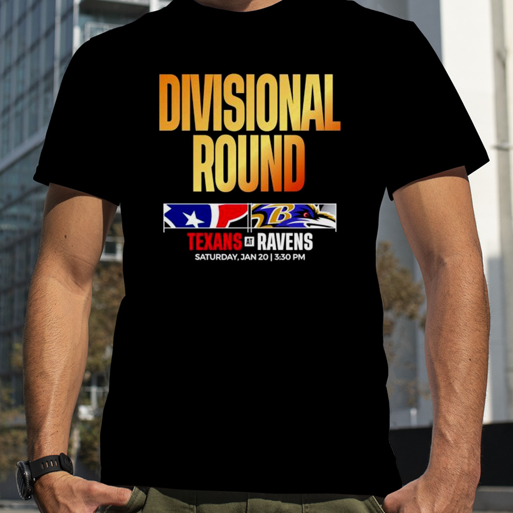 Battle Divisional Round Texans VS Ravens Saturday, Jan 20 3 30 PM shirt