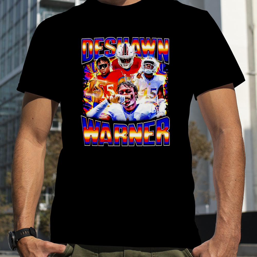 Deshawn Warner Kansas Jayhawks football graphic poster shirt