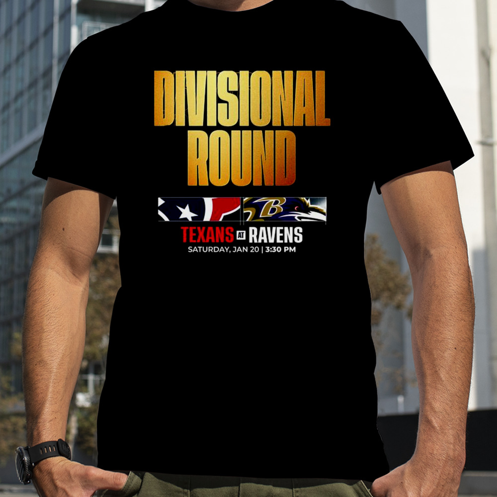 Houston Texans vs Baltimore Ravens 2023 Super Divisional Round Shirt