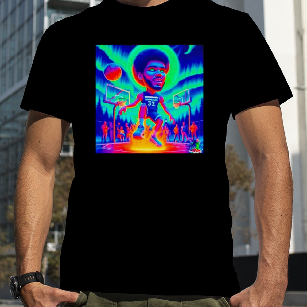 Karl-Anthony Towns Big KAT Psychedelic Meme Minnesota Timberwolves shirt