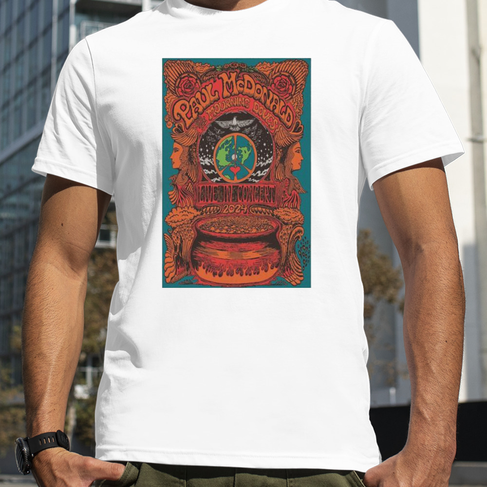 Paul McDonald And The Mourning Doves 2024 Tour Shirt