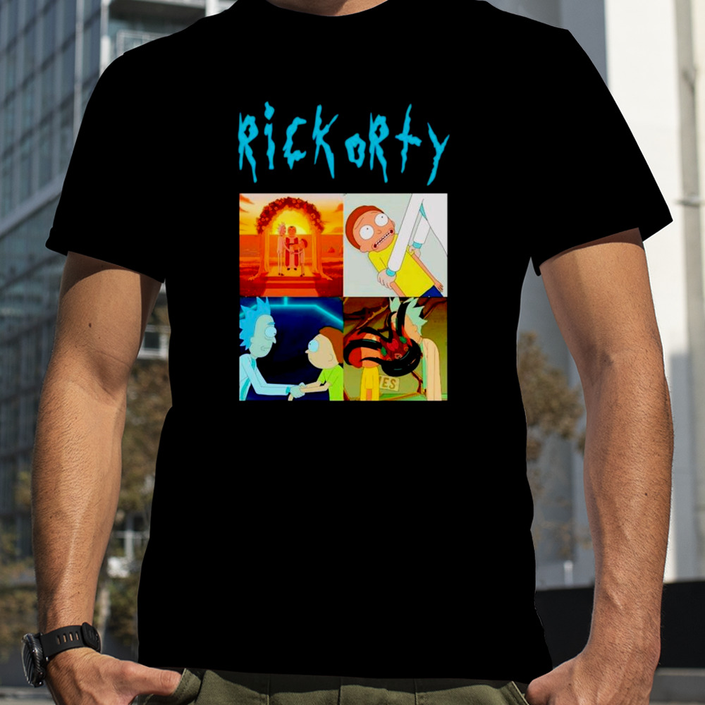 Rick and Morty Rickorty shirt