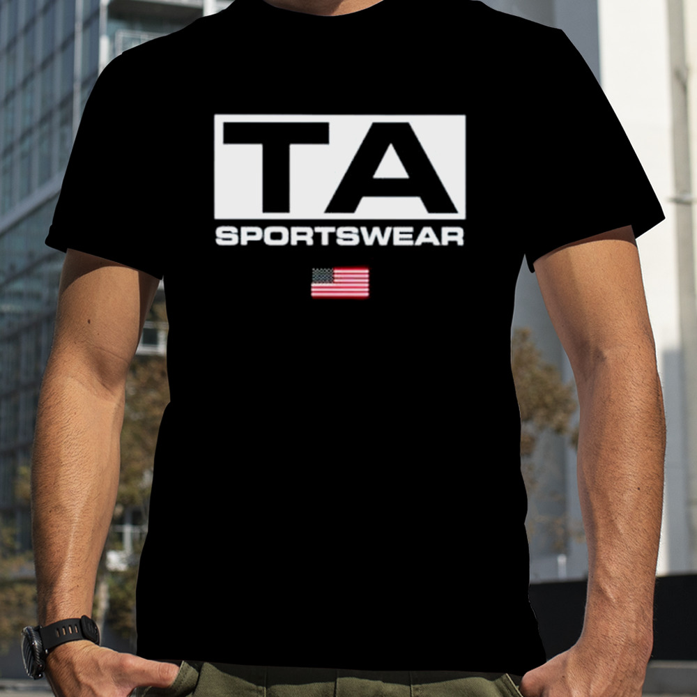 TA Sportswear USA flag shirt